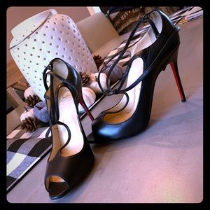 Louboutin Heels - Strappy